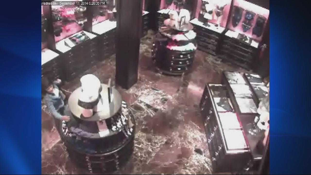 Panty Raid Woman Caught On Camera Stealing Underwear From Victorias Secret