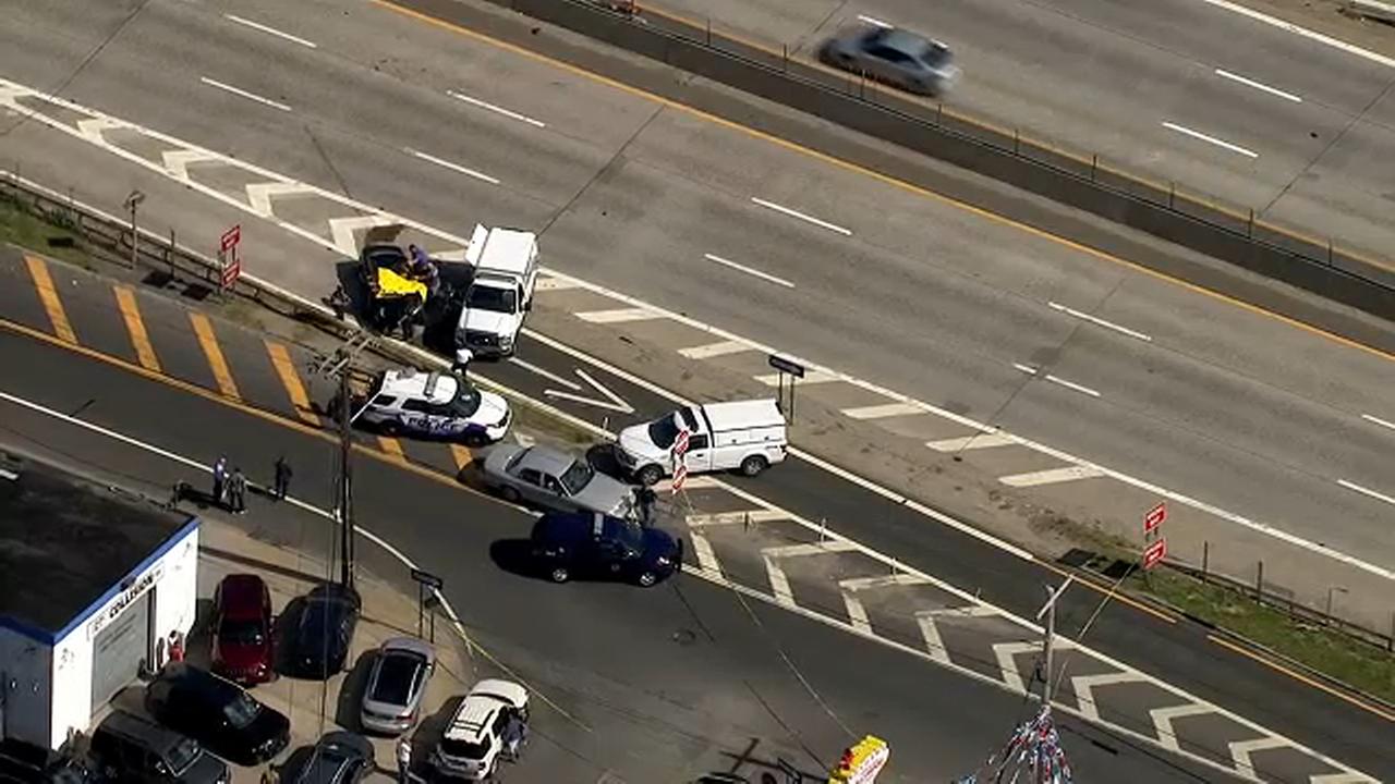 9 people injured in 10car accident in North Amityville, Long Island