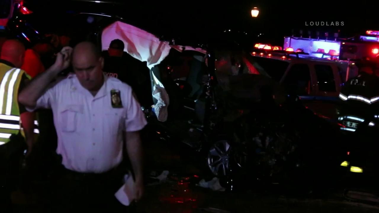 DWI crash on Belt Parkway in Brooklyn
