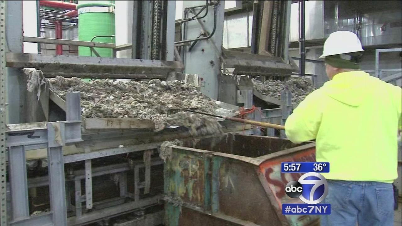 'Flushable' wipes clogging up sewer system in New York City