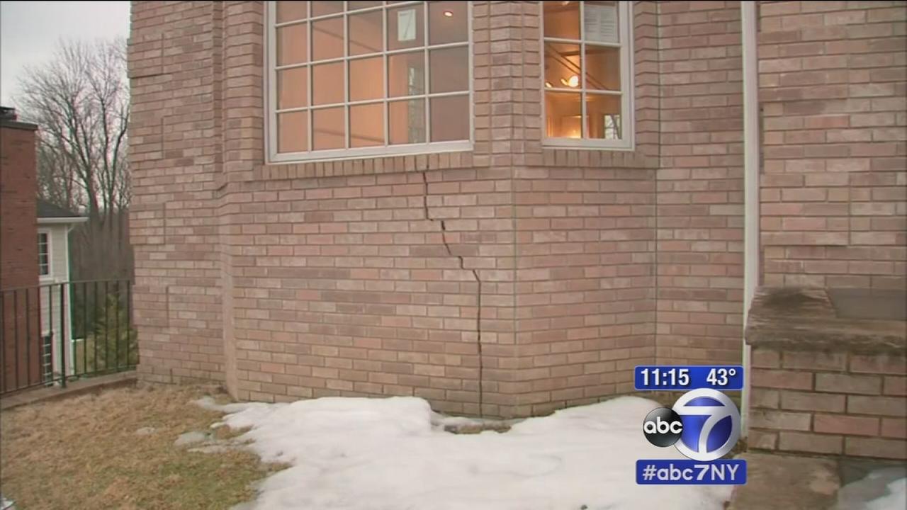 Dream home turns into nightmare, sinking into the ground in New Jersey