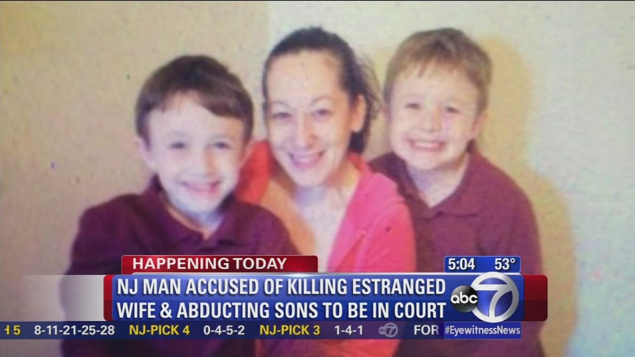New Jersey dad charged in wife's murder, Amber Alert abduction appears in court