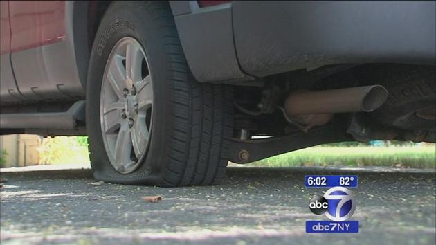 More than two dozen tires slashed on parked cars in New Milford