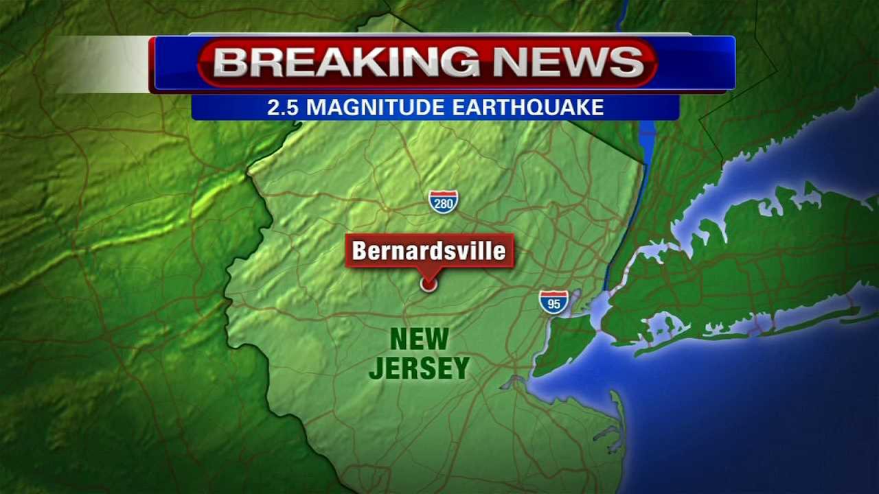 news on nj earthquake today