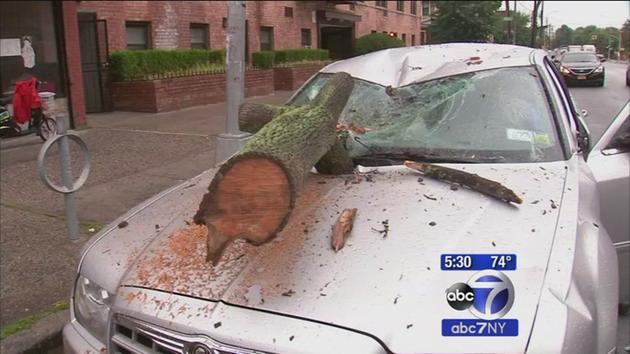 At least 1 hurt as storms spark floods, down trees across tri-state