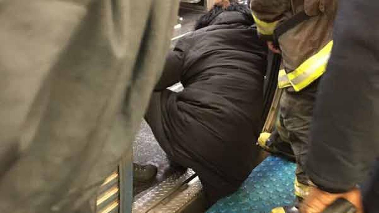 Red Line Rider Injured When Leg Gets Stuck Between Train Platform