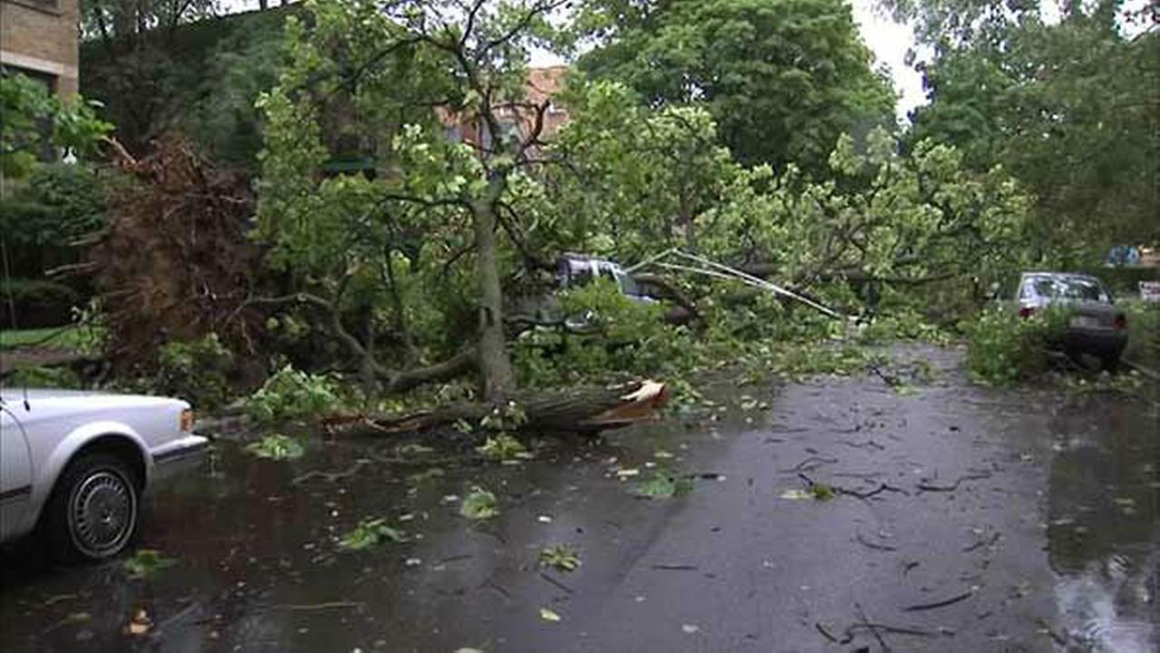 Photos Severe thunderstorms cause damage, power outages, airport