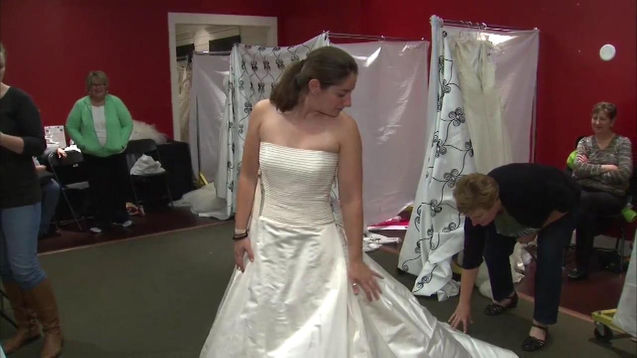 wedding dresses for breast cancer