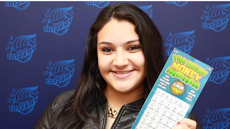 Deisi Ocampo says her father handed her two Illinois Lottery tickets and said &quot;happy birthday.&quot; She ended up winning $4 million. - 364294_800x450