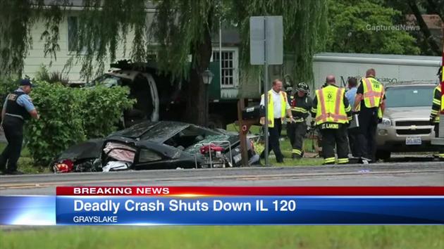 IL-120 in Grayslake temporarily closed due to deadly crash