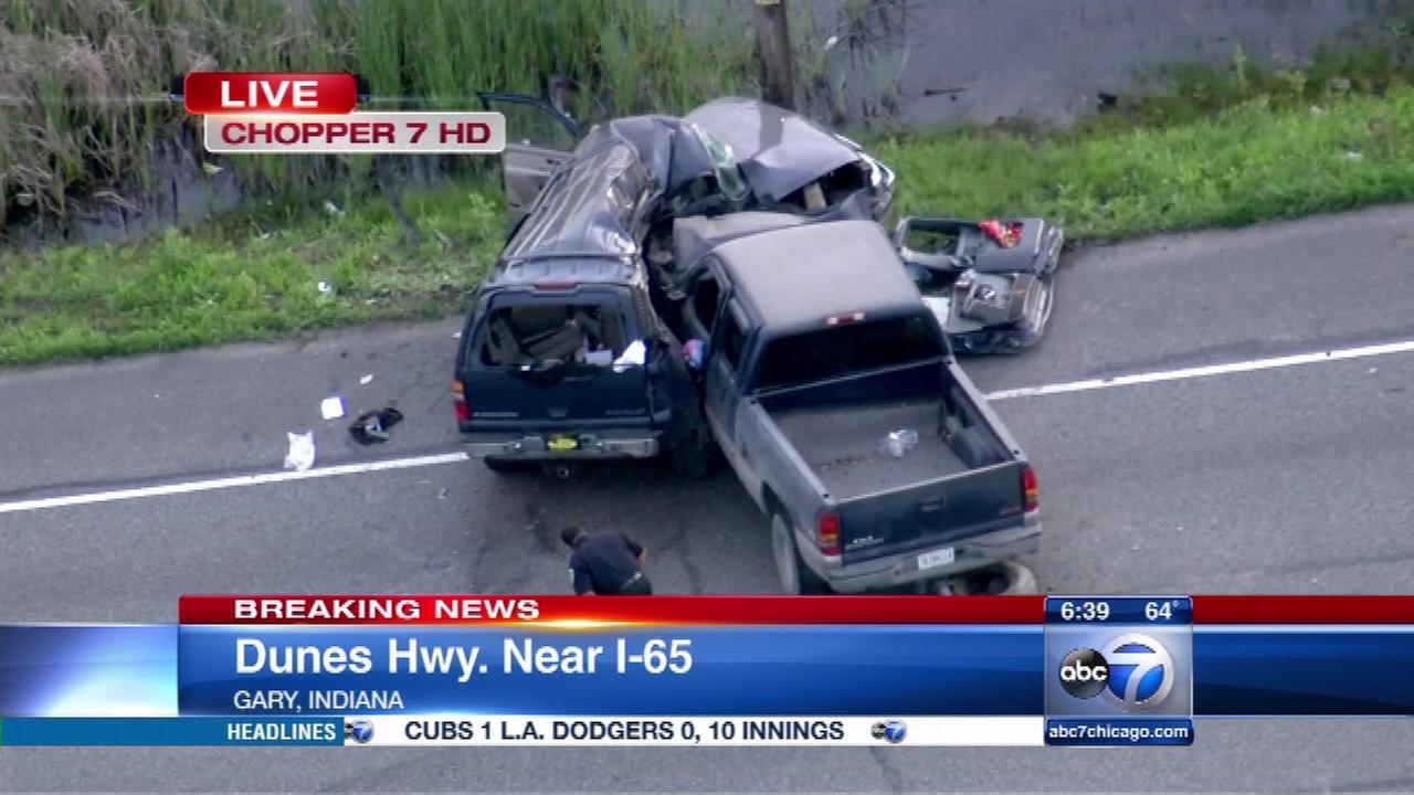 Man killed in Dunes Highway crash in Gary