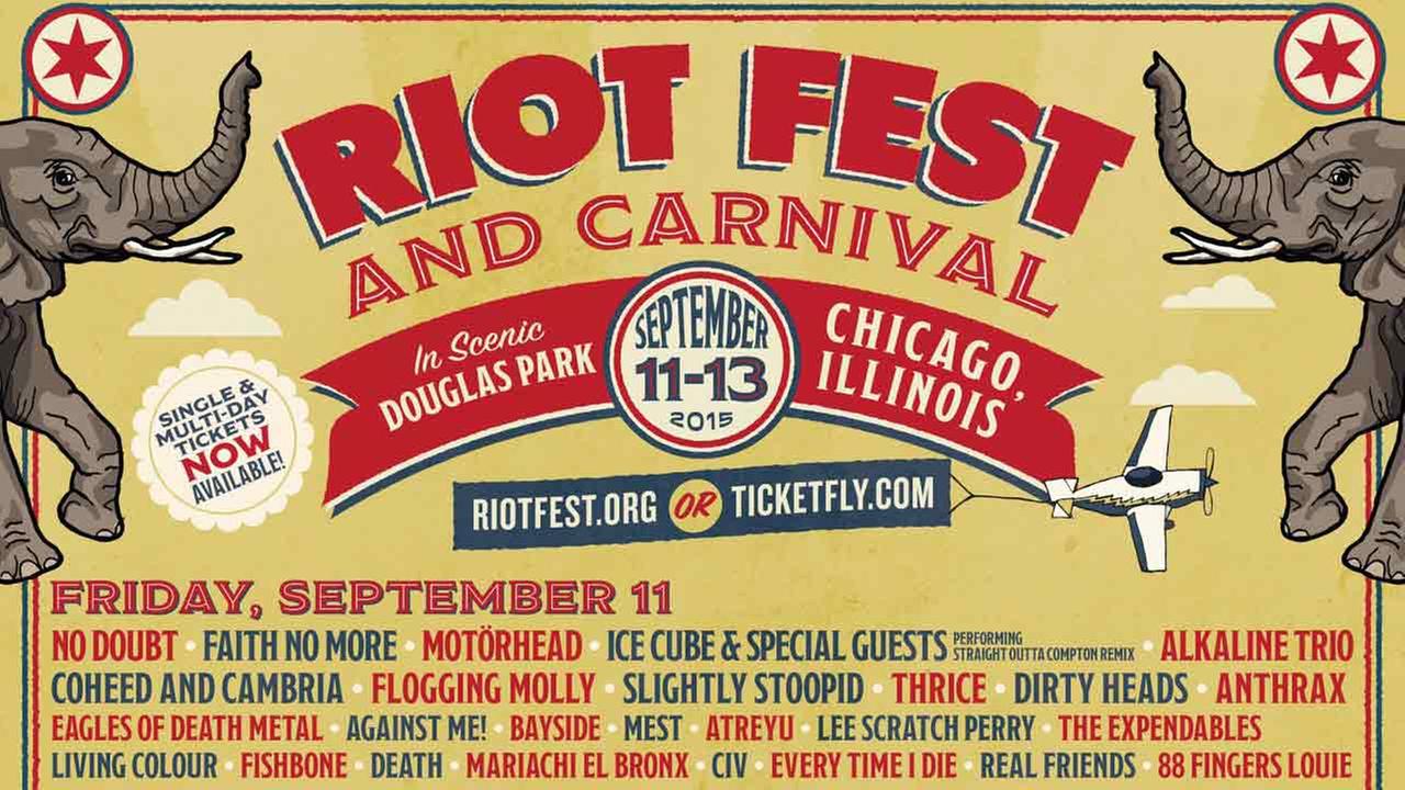 Riot Fest kicks off busy Chicago weekend