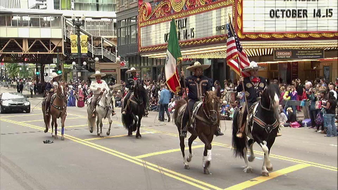 Columbus Day Parade in Chicago