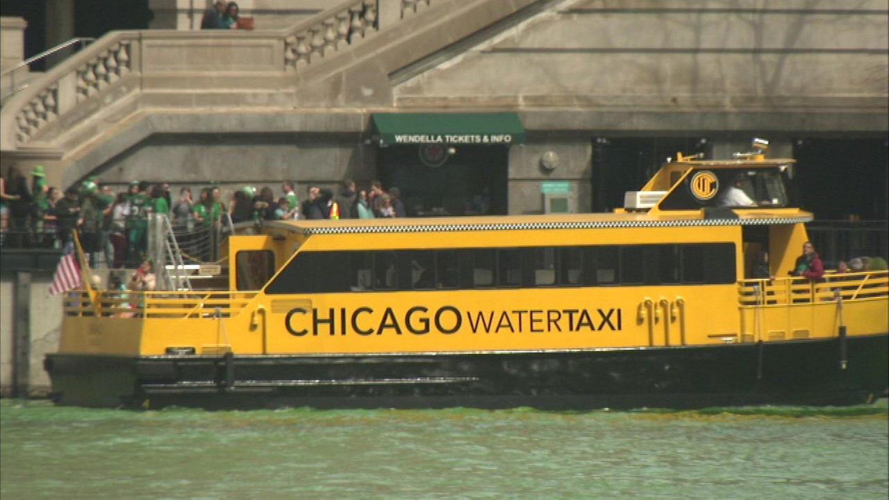 Water taxis are back on the Chicago River