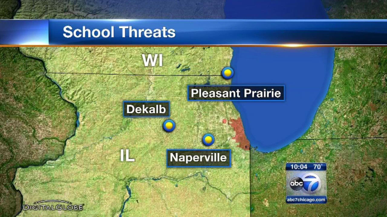 Investigators look for link among bomb threats at Chicago area schools