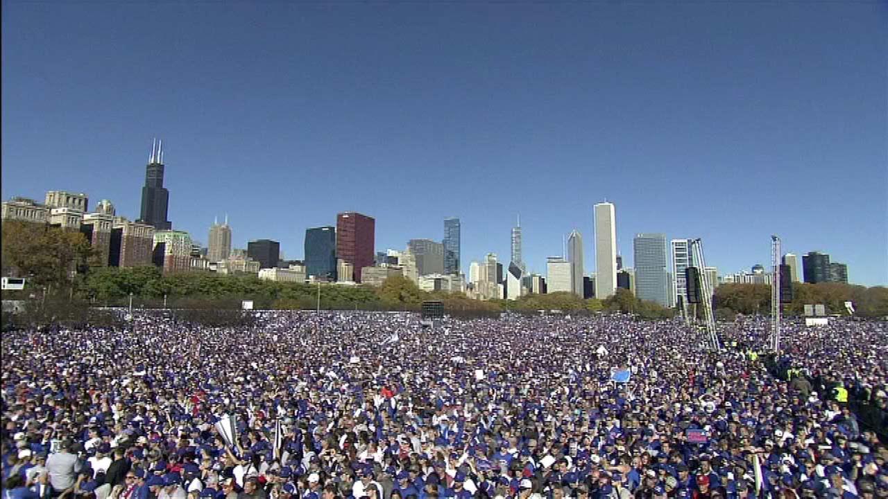 PHOTOS Chicago Cubs World Series victory parade