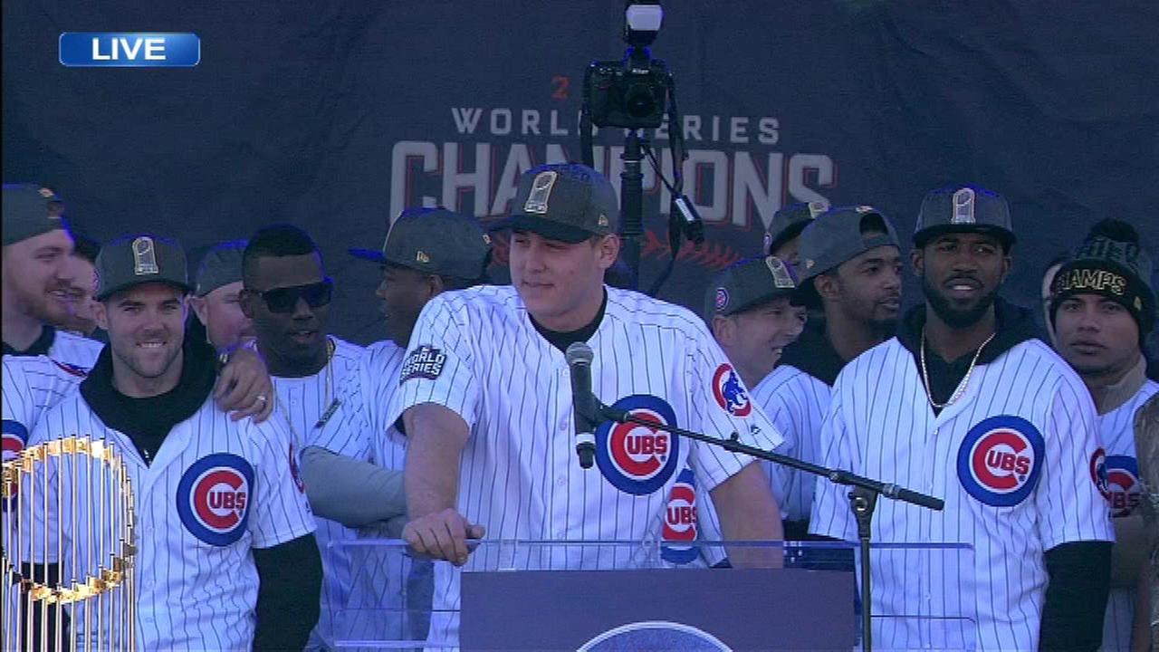 PHOTOS Chicago Cubs World Series victory parade