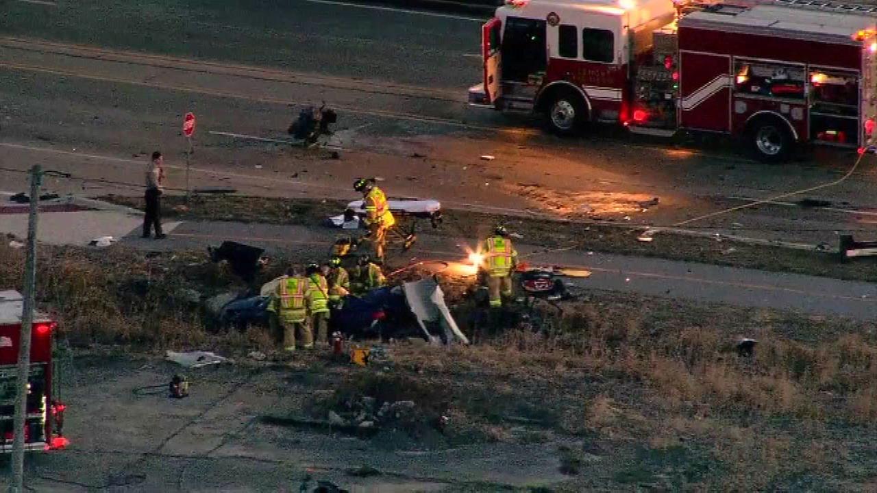 At least 2 injured in multivehicle crash on Route 83 in Lemont