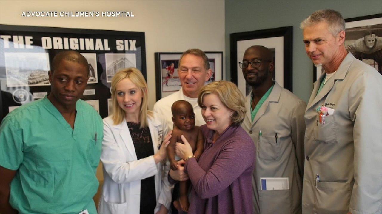 Baby born with 4 legs, 2 spines thrives after risky surgery Baby born with 4 legs, 2 spines thrives after risky surgery