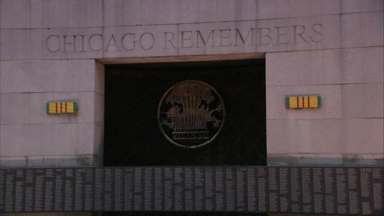 Vietnam veterans sunset memorial