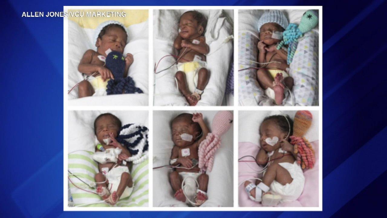 Couple who tried to conceive for 17 years welcomes sextuplets