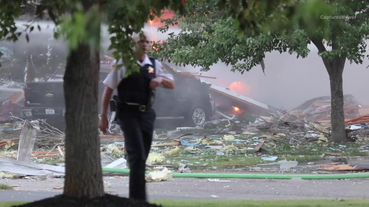 2 homes destroyed, more than 20 homes damaged after Marengo explosion