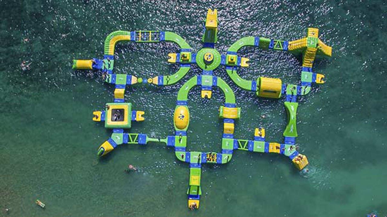 Floating Water Park Set To Open On Lake Michigan In