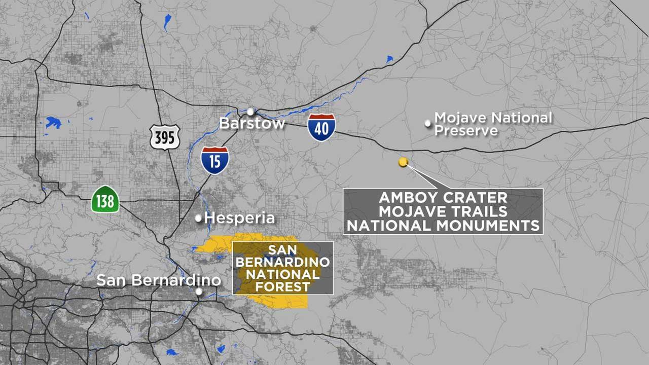 Two hikers found dead near Amboy Crater