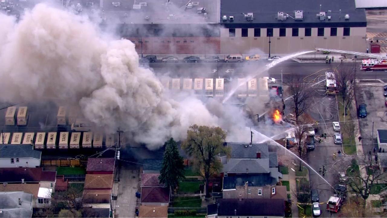 Turano bakery garage explosion, fire injures 4 in Oak Park