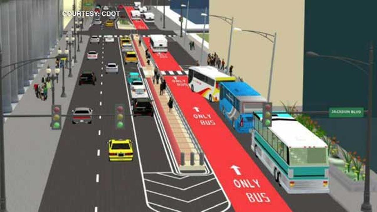 'Loop Link' construction for CTA bus express lanes to begin March 16
