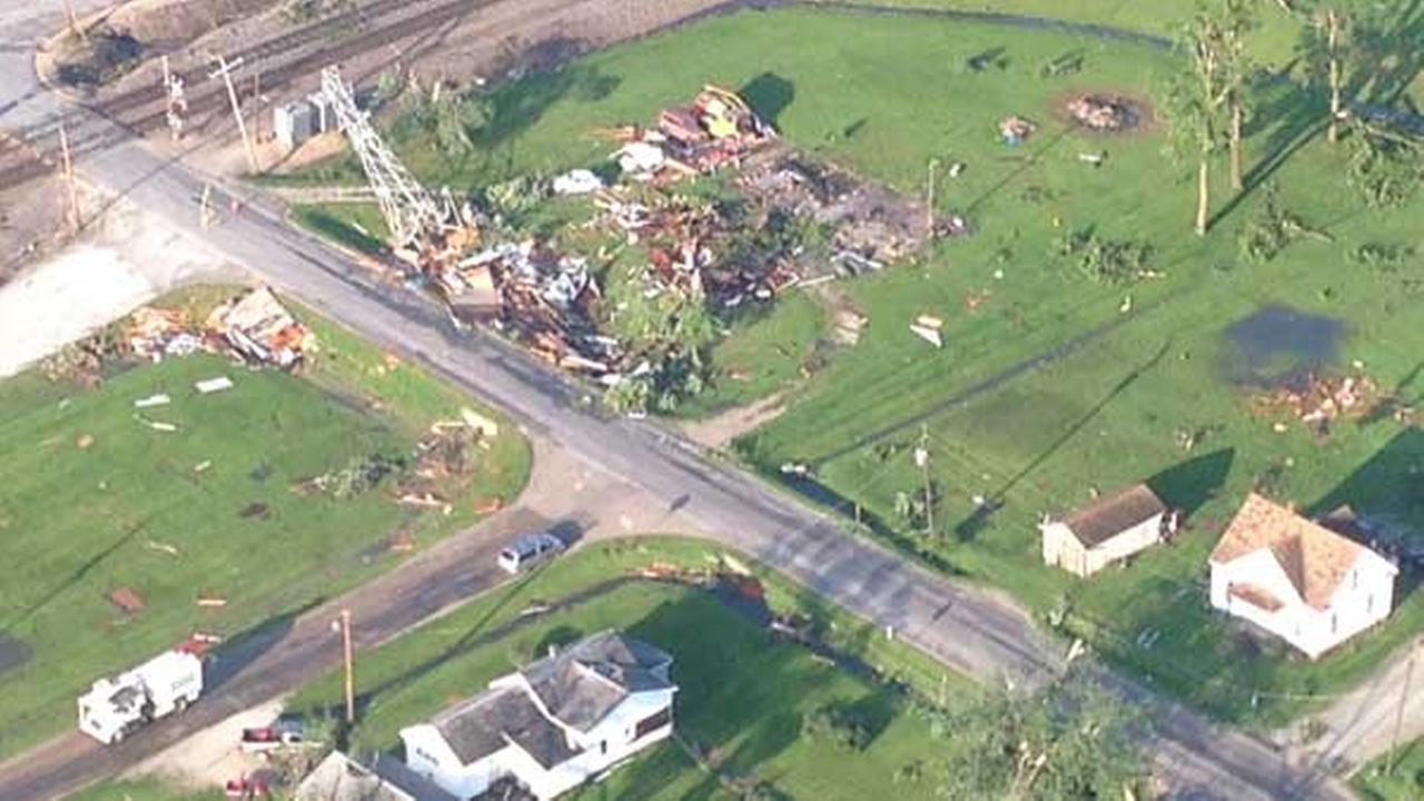 PHOTOS Tornado damage in Cameron, Illinois