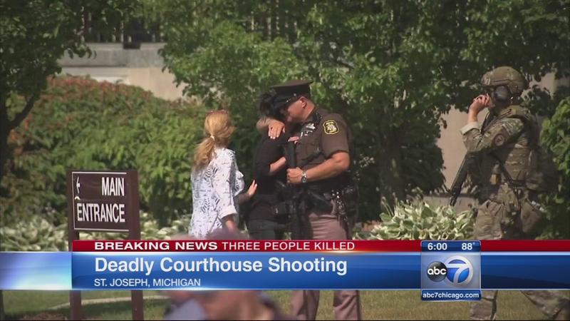 3 dead in Michigan courthouse shooting