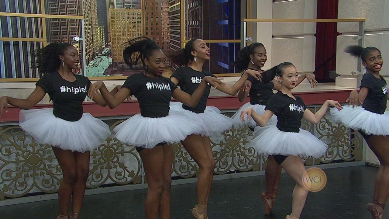 Hiplet Ballerinas perform new dance style inspired by hip-hop - WLS-TV