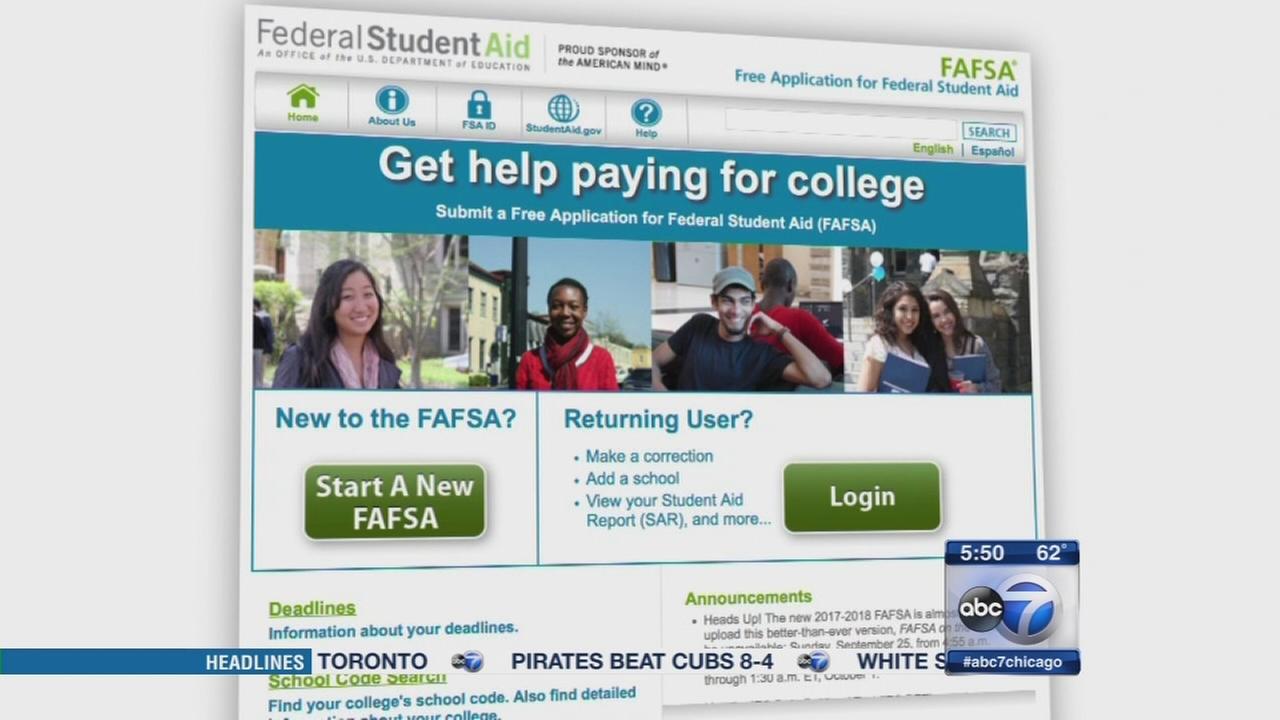 ... for financial aid may help secure the funds needed to pay for college