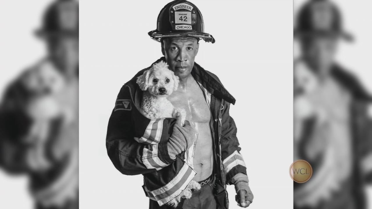 Chicago firefighters featured in 2017 calendar to support first