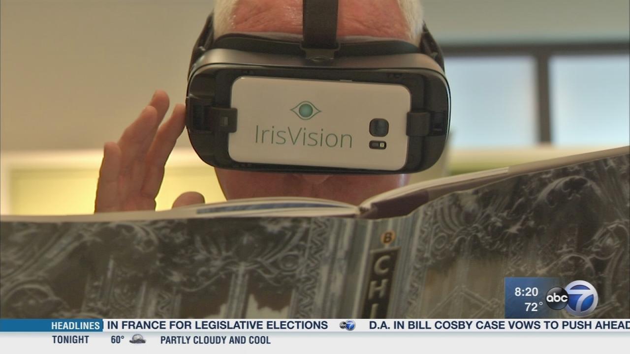 New Iris Vision technology aims to help visually impaired ... - WLS-TV