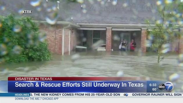 Rescues still underway in Houston