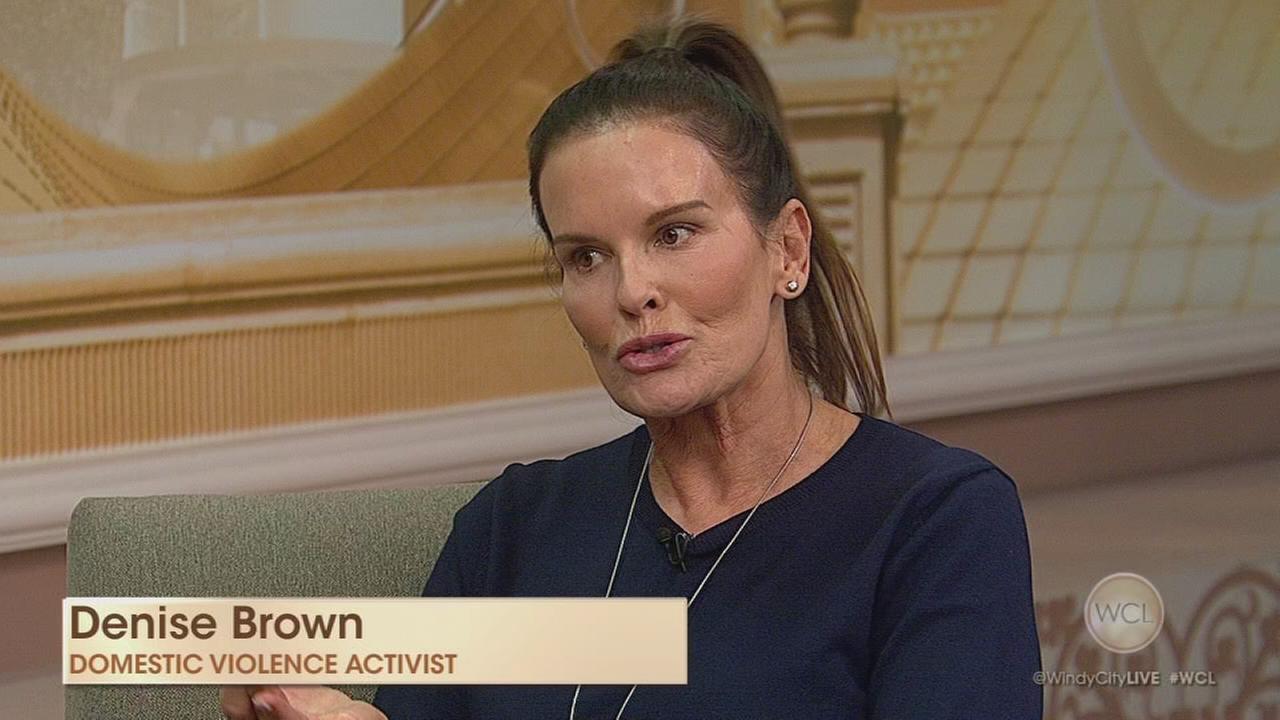 Denise Brown talks about helping victims of domestic violence