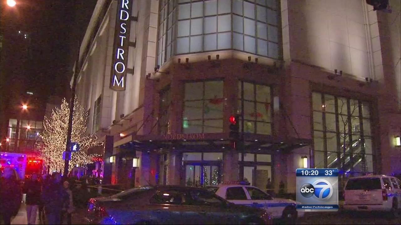Police: 1 dead, 1 injured in shooting at Nordstrom in Chicago