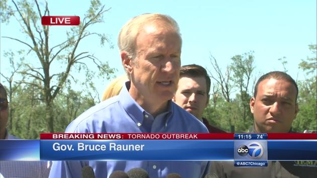 City officials, governor address Coal City tornadoes