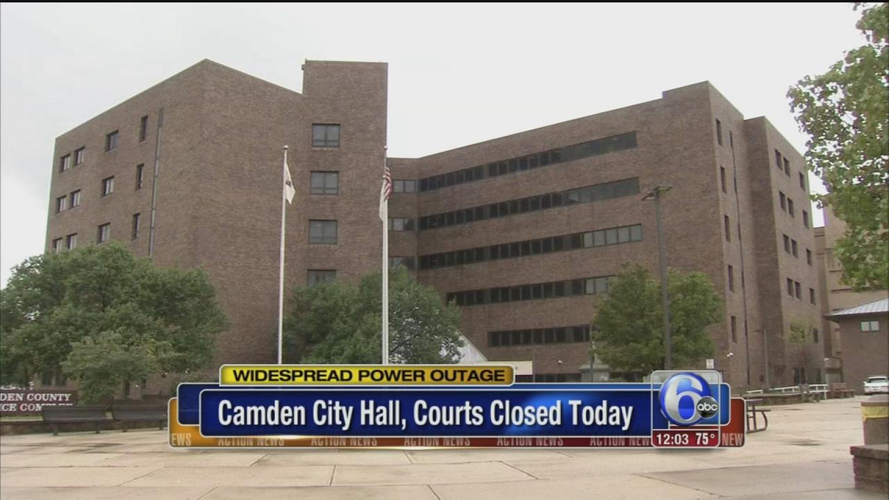 Power outage closes Camden City Hall municipal courts 6abc com