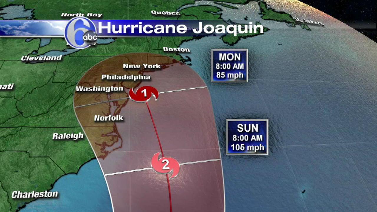 AccuWeather Maps Tracking Hurricane Joaquin