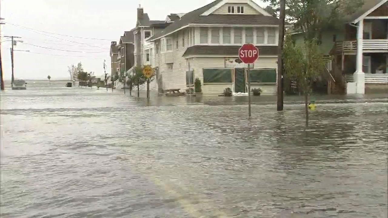 PHOTOS Flooding at the Jersey shore