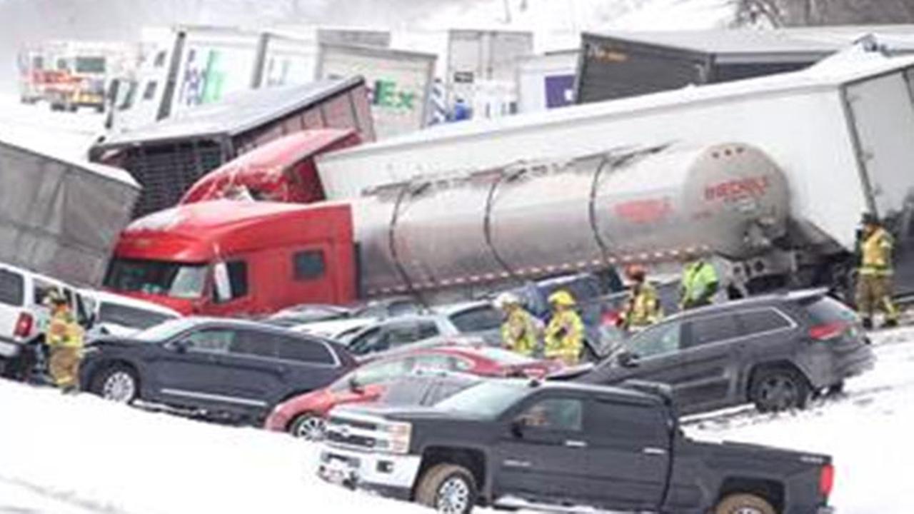 Several injured in multivehicle crash in Lebanon County