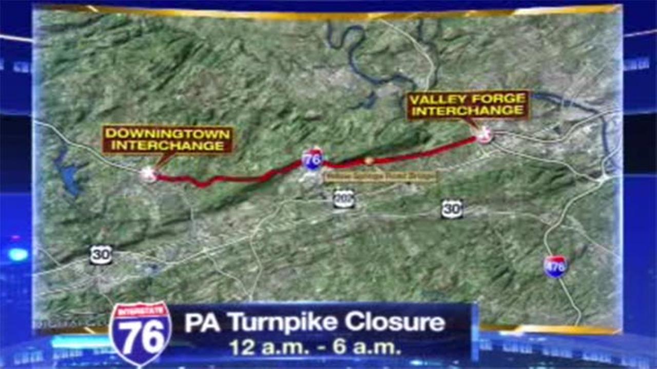 Stretch of Pa. Turnpike reopens after construction