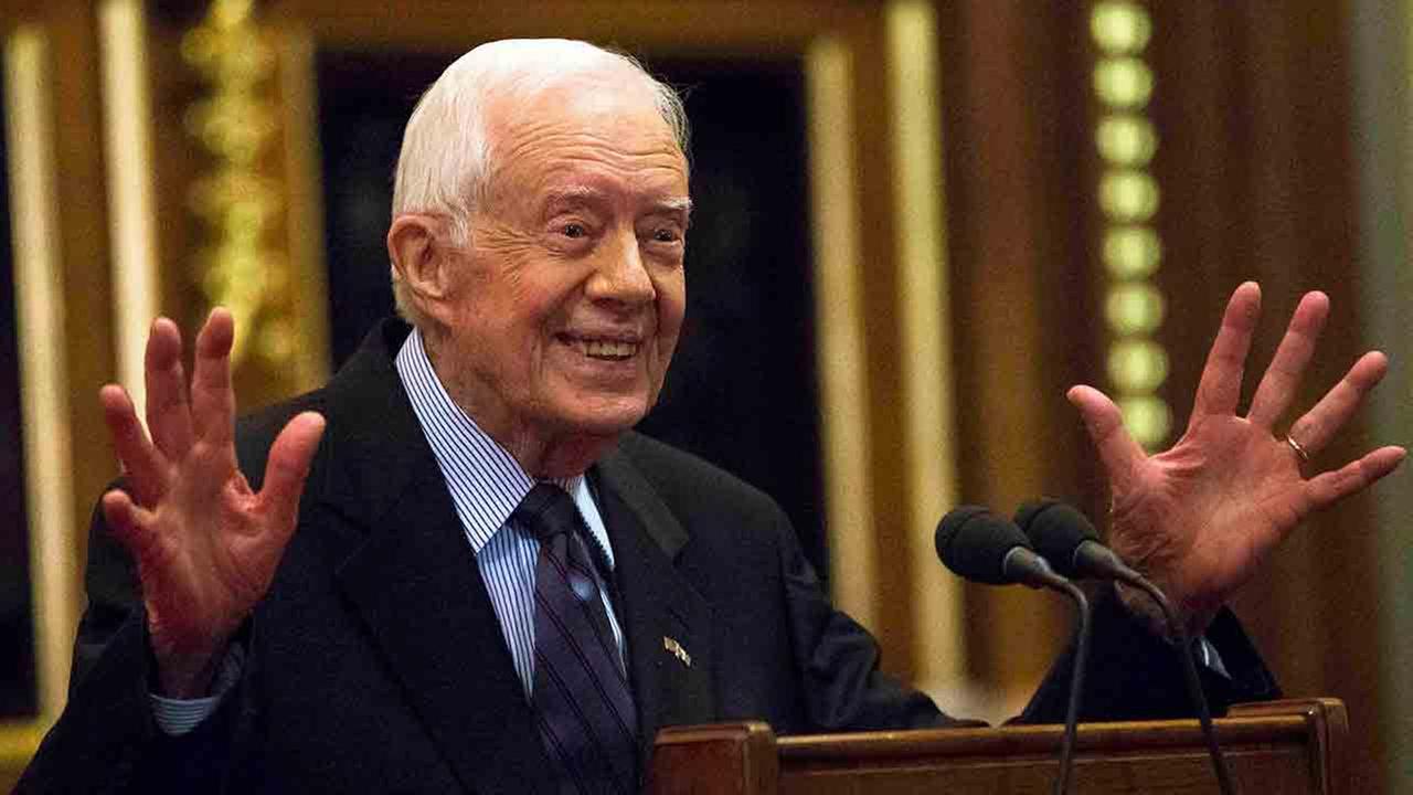 Jimmy Carter says he no longer needs cancer treatment