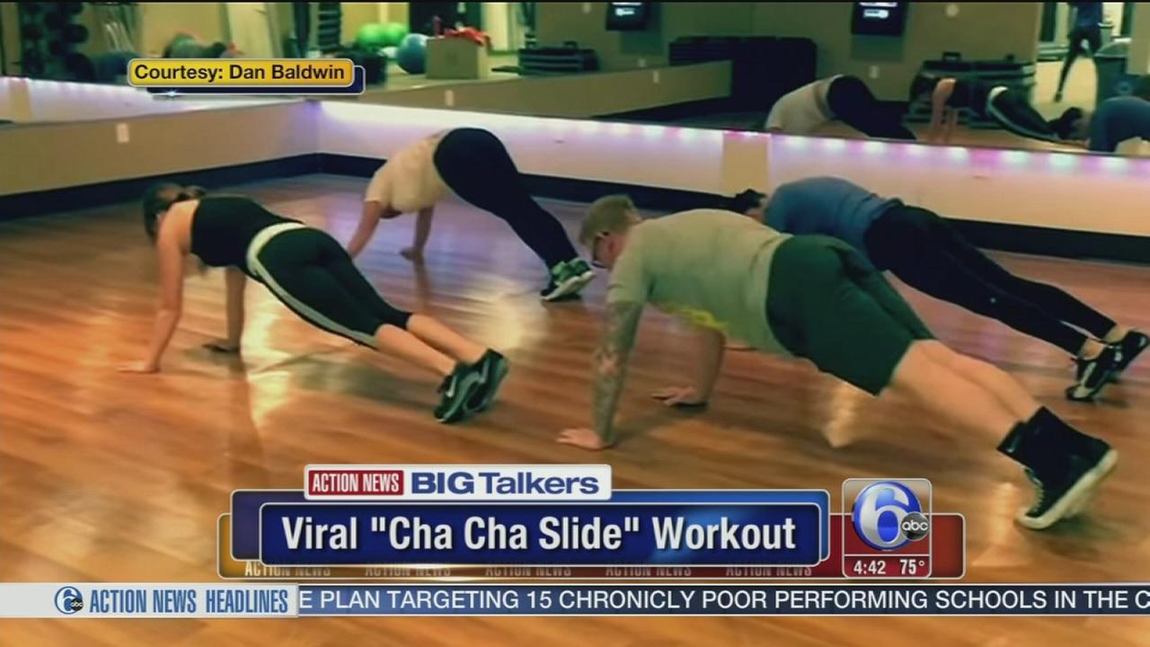 Bathroom Stall Workout south jersey trainer introduces cha cha plank workout in viral Bathroom Stall Workout south jersey trainer introduces cha cha plank workout in viral