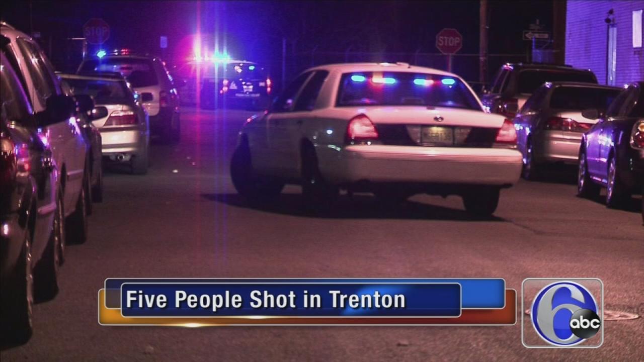 RAW VIDEO Five people shot in Trenton