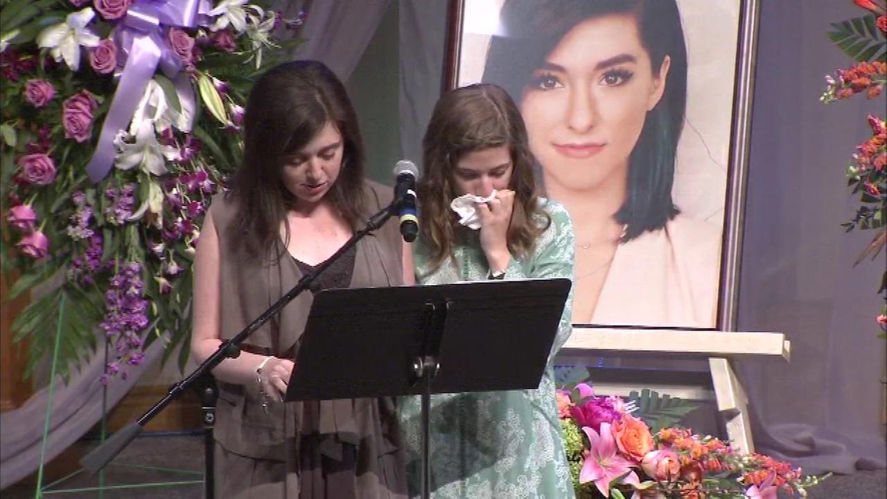 Family and friends gathered Friday night in New Jersey to remember The 