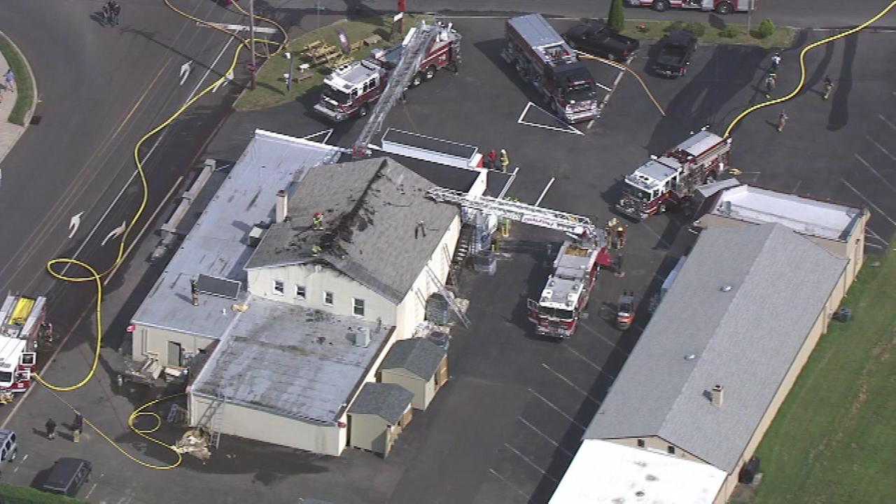 PHOTOS Hardware store fire in Bucks Co.